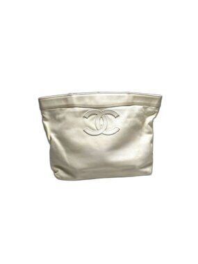 Chanel No 5 Caviar Leather CC Logo Tote